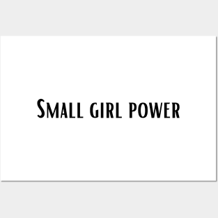 Small girl power Posters and Art